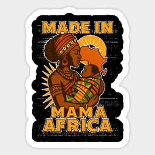 Made In Mama Africa Sticker